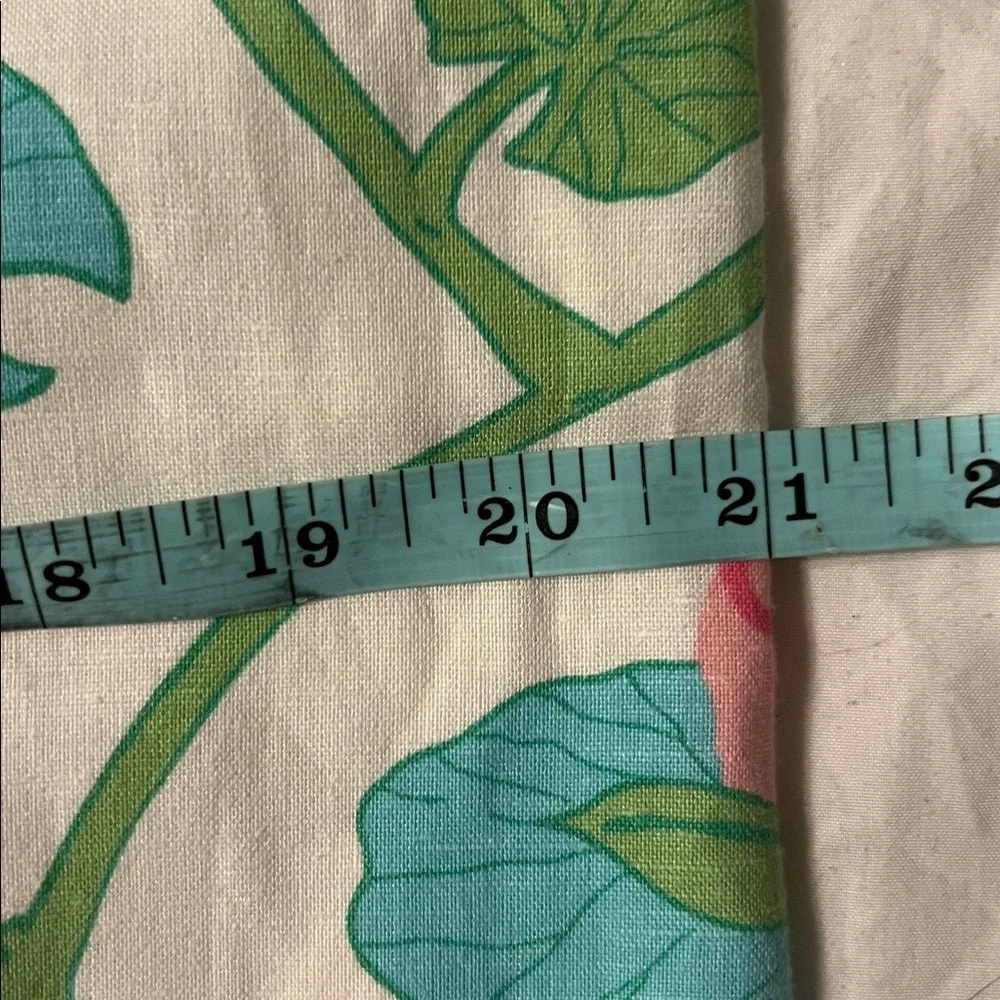 Lilly Pulitzer Vintage Shift Dress Pink Green Floral Size 10 Frogs 90s FLAWED - Picture 10 of 12